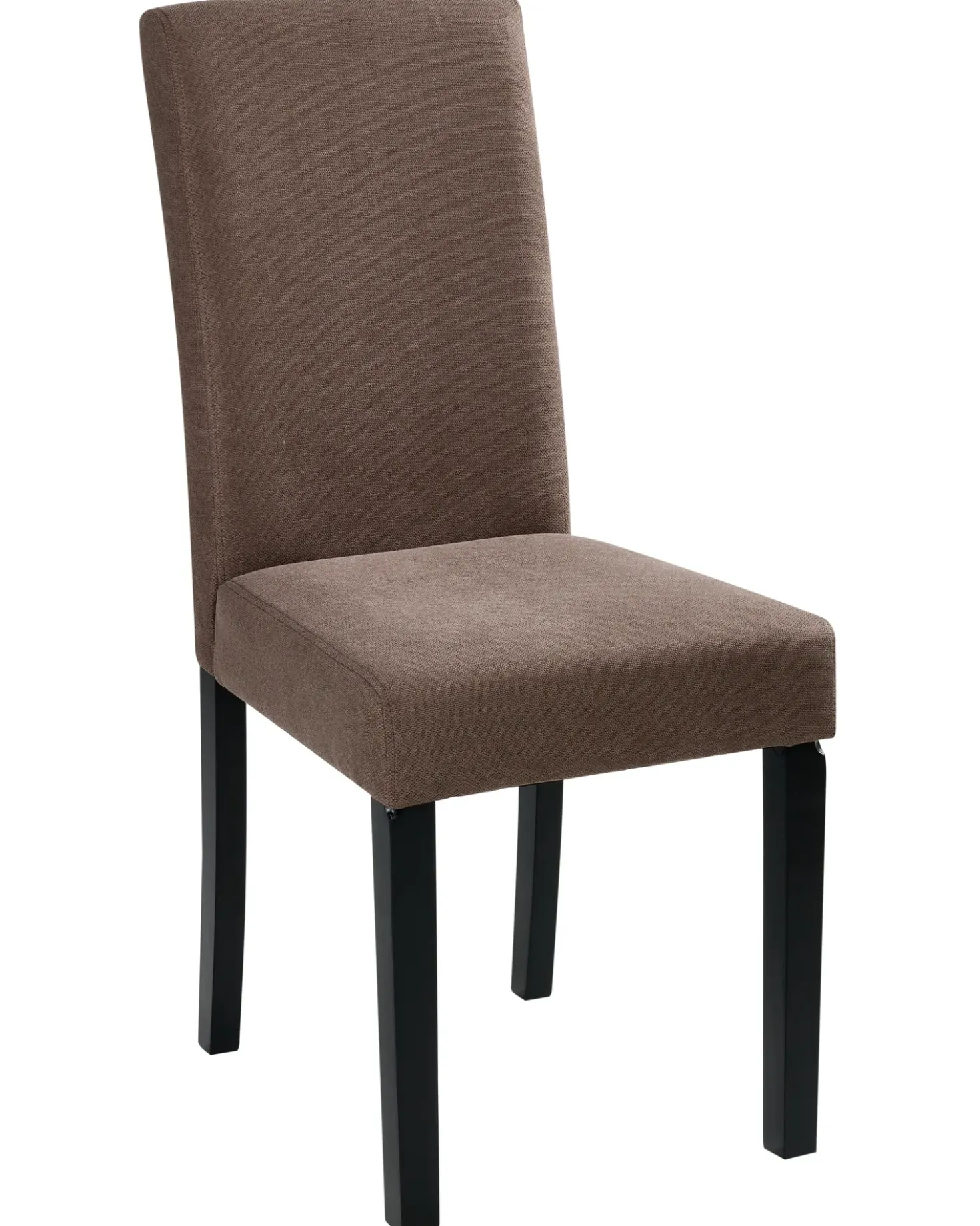 Set di 2 sedie da pranzo BROADWAY Tessuto Marrone