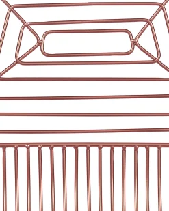 Set di 2 sedie da pranzo BEATTY Metallo Oro rosa