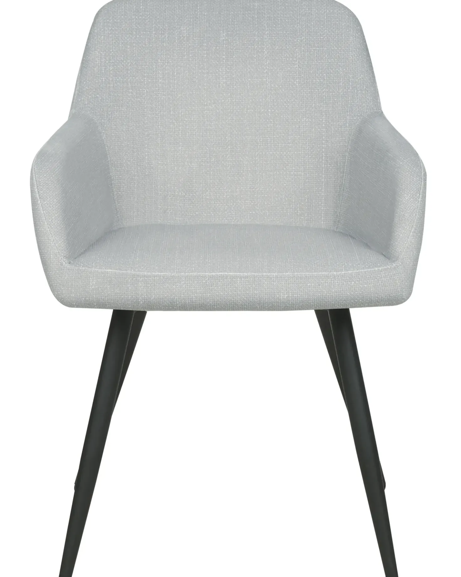 Set di 2 sedie da pranzo CASMALIA Velluto Grigio chiaro