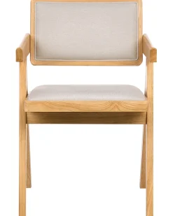 Set di 2 sedie da pranzo CARMODY Legno Marrone chiaro