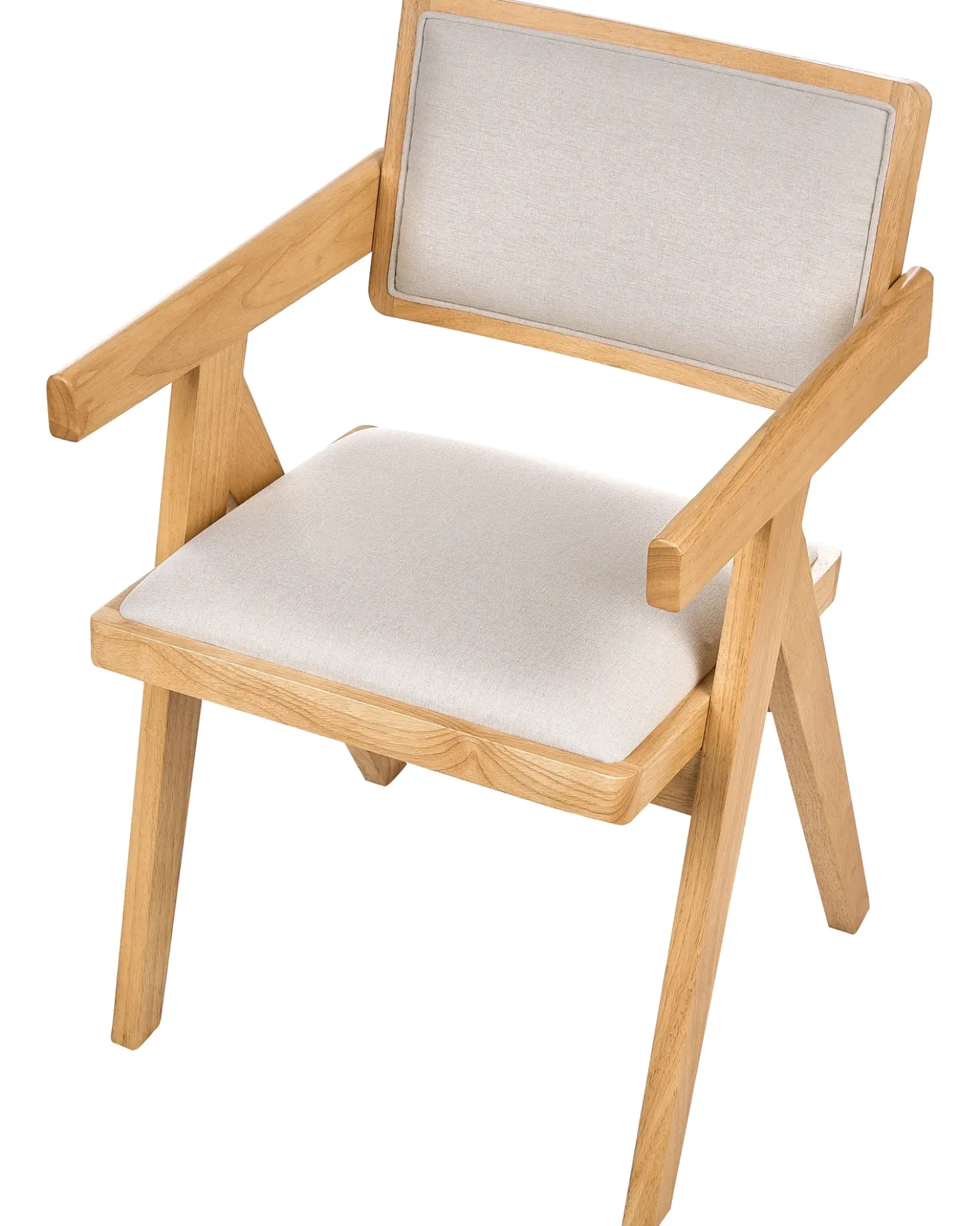 Set di 2 sedie da pranzo CARMODY Legno Marrone chiaro