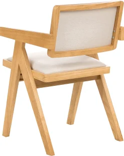 Set di 2 sedie da pranzo CARMODY Legno Marrone chiaro