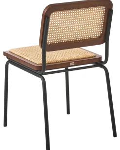 Set di 2 sedie da pranzo CORVALLIS Rattan sintetico (PE) Marrone