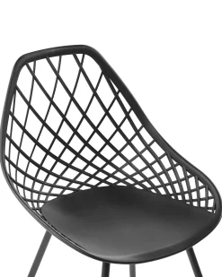 Set di 2 sedie da pranzo CANTON Nero
