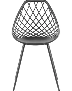 Set di 2 sedie da pranzo CANTON Nero