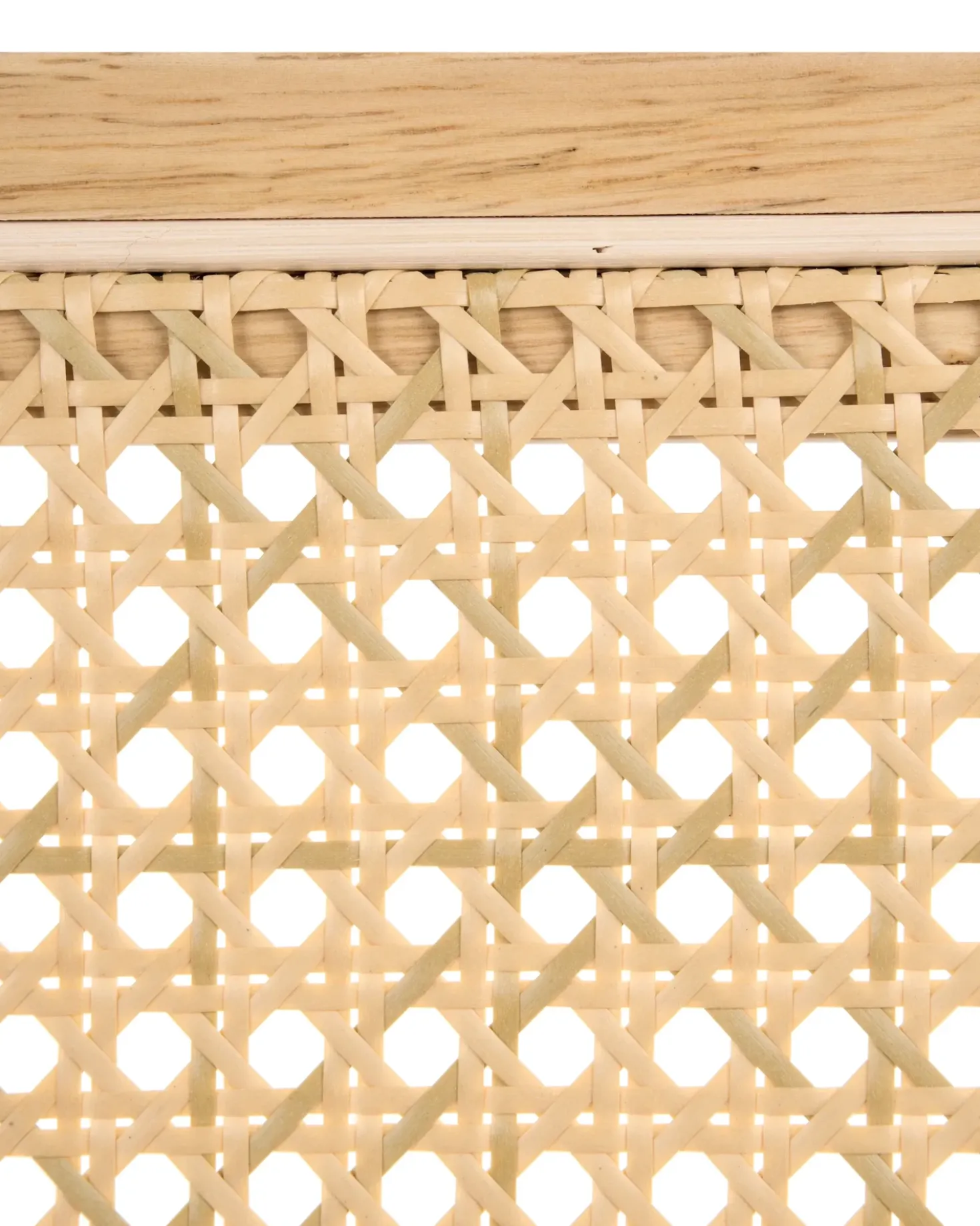 Set di 2 sedie da pranzo CORDOVA Rattan Marrone chiaro