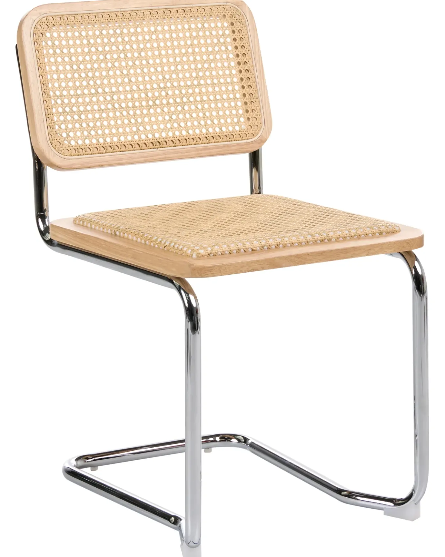 Set di 2 sedie da pranzo CORDOVA Rattan Marrone chiaro