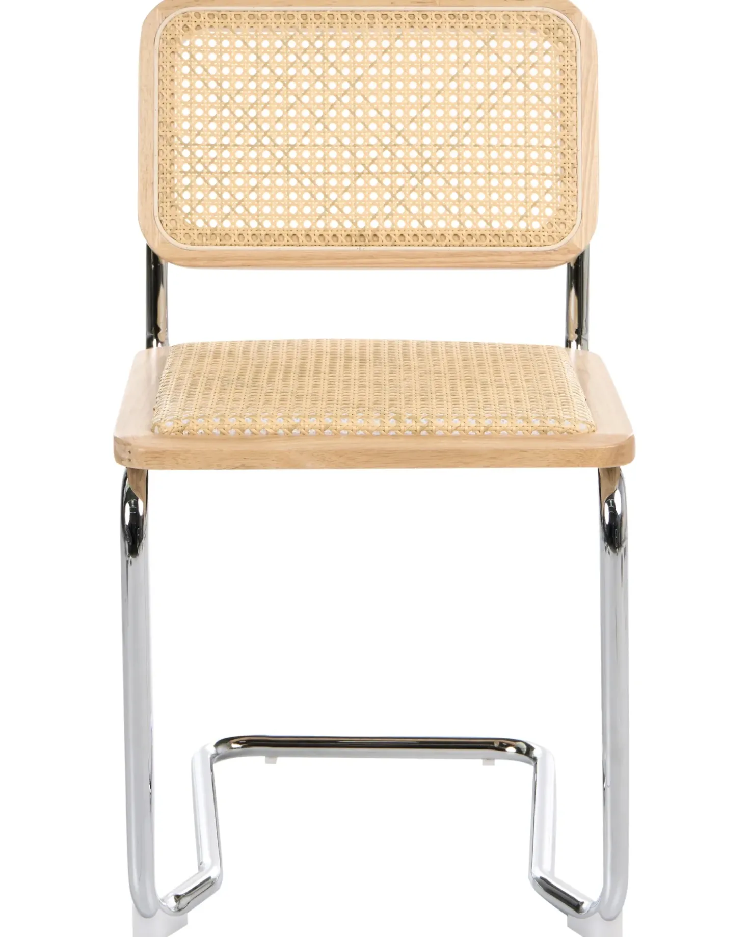 Set di 2 sedie da pranzo CORDOVA Rattan Marrone chiaro