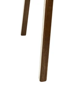 Set di 2 sedie da pranzo CYNTHIANA Legno Marrone/Beige chiaro