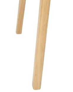 Set di 2 sedie da pranzo CYNTHIANA Legno Marrone chiaro/Grigio