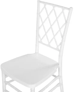 Set di 2 sedie da pranzo CLARION Bianco