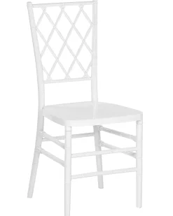 Set di 2 sedie da pranzo CLARION Bianco