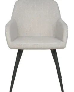 Set di 2 sedie da pranzo CASMALIA Velluto Tortora