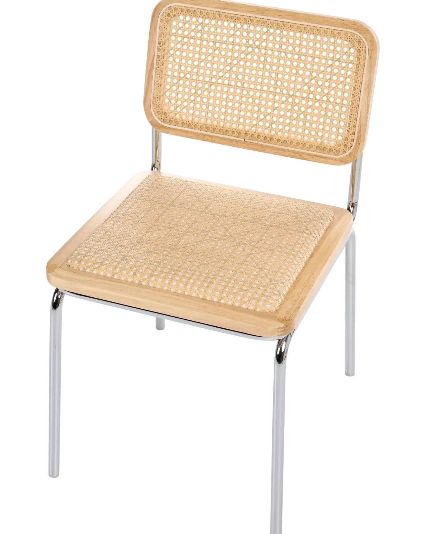 Set di 2 sedie da pranzo CORVALLIS Rattan sintetico (PE) Marrone chiaro