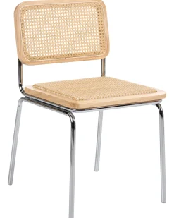 Set di 2 sedie da pranzo CORVALLIS Rattan sintetico (PE) Marrone chiaro
