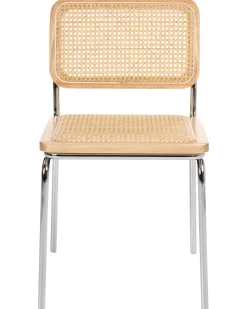 Set di 2 sedie da pranzo CORVALLIS Rattan sintetico (PE) Marrone chiaro