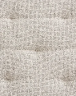 Set di 2 sedie da pranzo CARVER Tessuto Beige