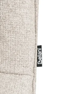 Set di 2 sedie da pranzo CARVER Tessuto Beige