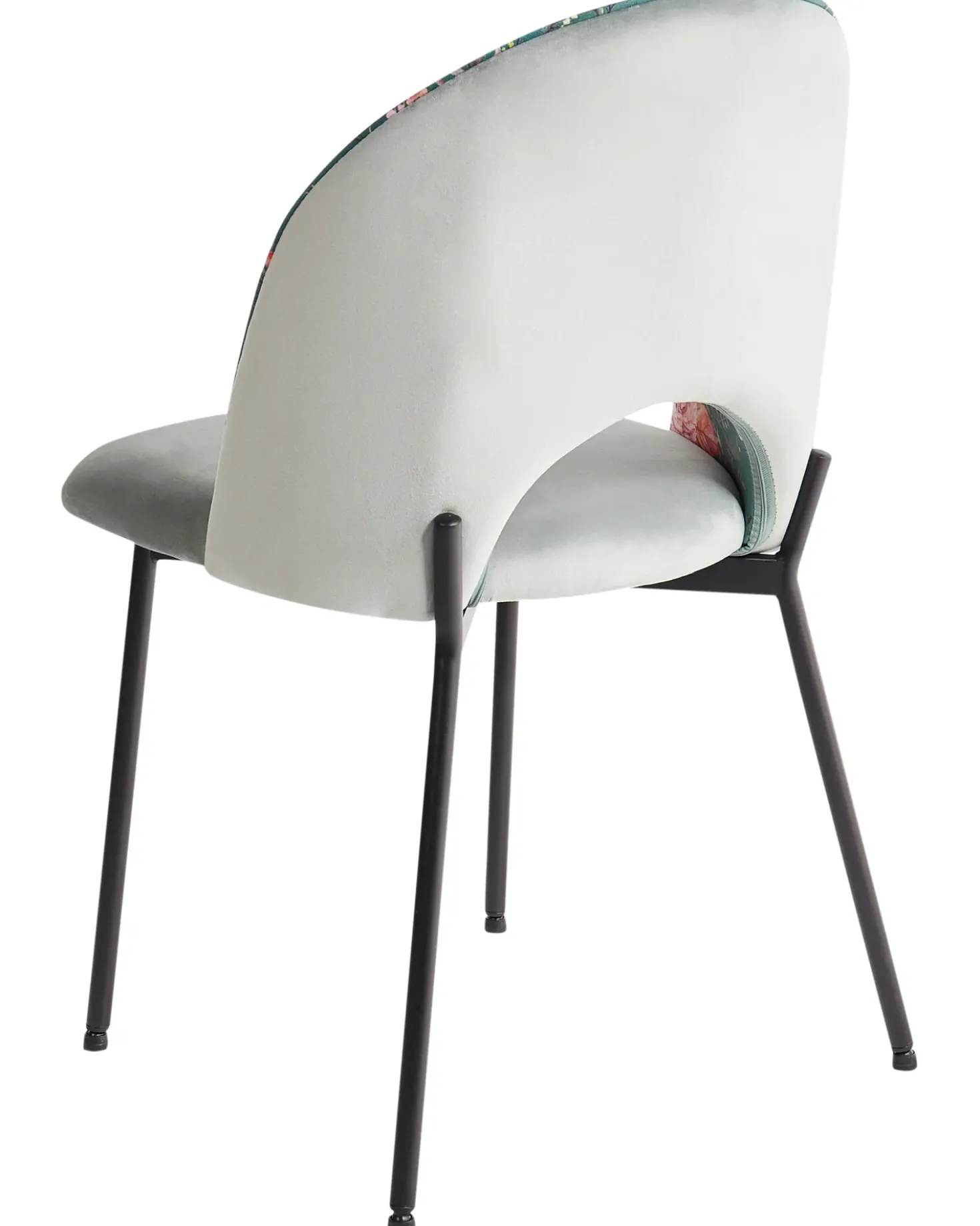Set di 2 sedie da pranzo COVELO Velluto Verde menta