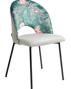 Set di 2 sedie da pranzo COVELO Velluto Verde menta