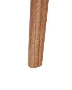 Set di 2 sedie da pranzo CRAIG Legno Marrone chiaro/Tortora