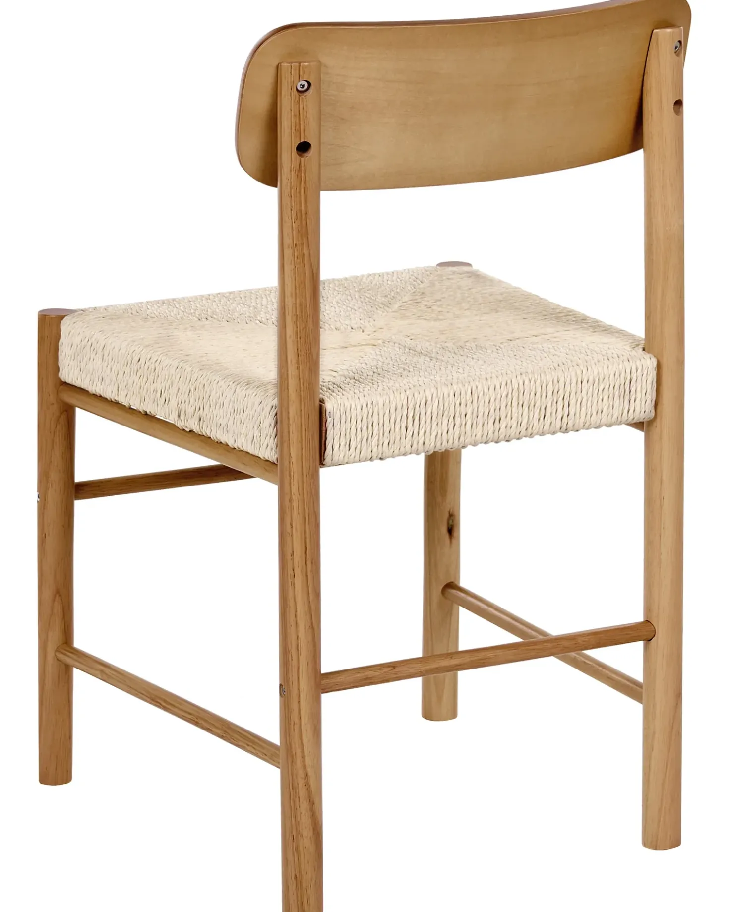 Set di 2 sedie da pranzo DIGNE Legno Marrone