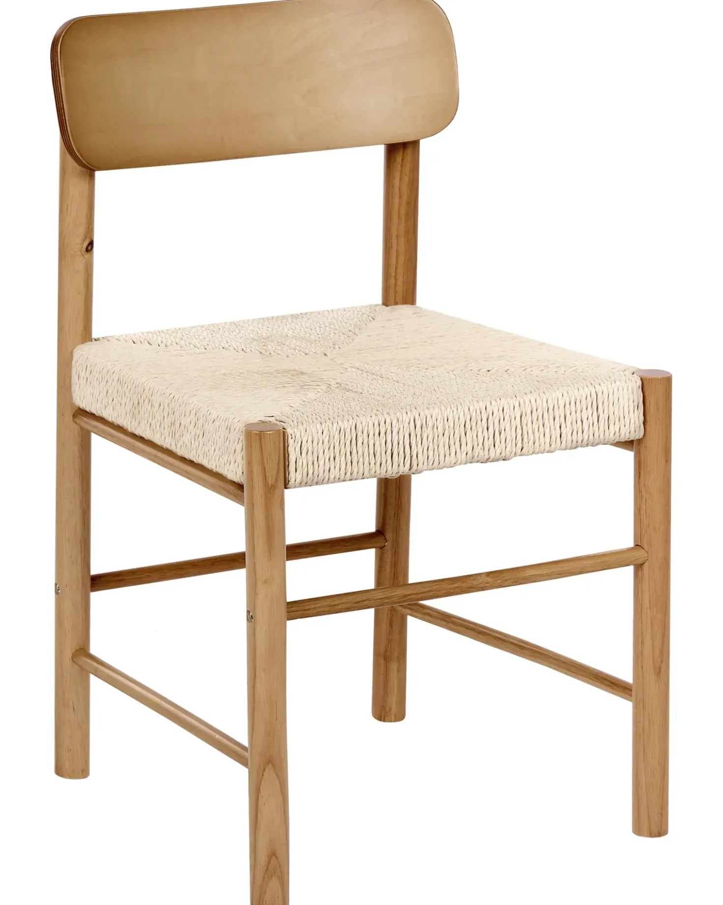 Set di 2 sedie da pranzo DIGNE Legno Marrone