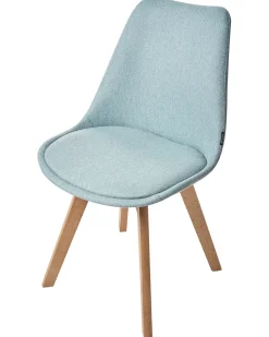 Set di 2 sedie da pranzo DAKOTA II Tessuto Verde menta
