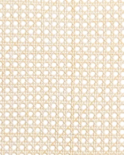 Set di 2 sedie da pranzo EDINA Tessuto Marrone/Beige