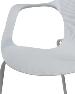 Set di 2 sedie da pranzo ELBERT Grigio chiaro