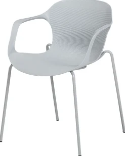 Set di 2 sedie da pranzo ELBERT Grigio chiaro