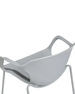 Set di 2 sedie da pranzo ELBERT Grigio chiaro