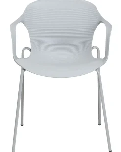 Set di 2 sedie da pranzo ELBERT Grigio chiaro