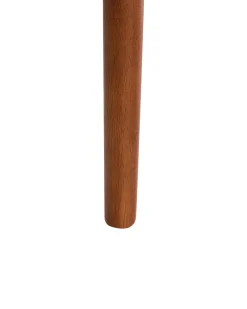 Set di 2 sedie da pranzo EAGAN Legno Marrone/Beige