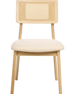 Set di 2 sedie da pranzo EMBAR Legno Marrone chiaro