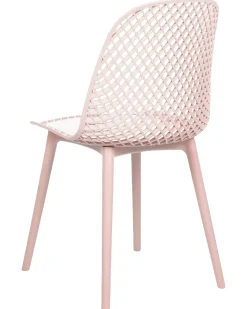 Set di 4 sedie da pranzo EMORY Rosa pastello