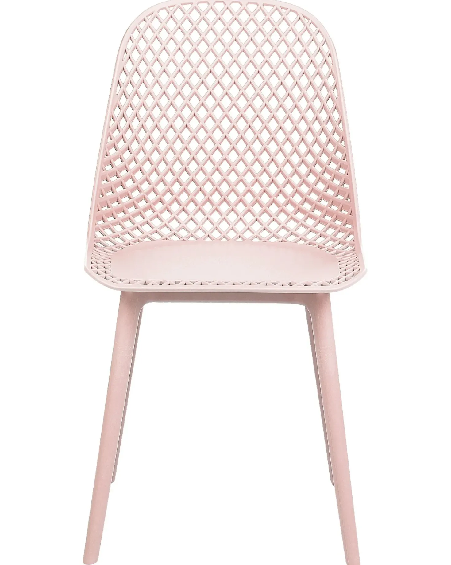 Set di 4 sedie da pranzo EMORY Rosa pastello