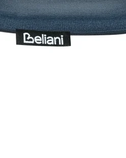 Set di 2 sedie da pranzo ELMA Tessuto Blu scuro