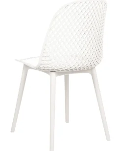 Set di 4 sedie da pranzo EMORY Bianco