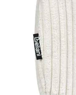 Set di 2 sedie da pranzo ELOY Velluto a coste Bianco sporco