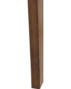 Set di 2 sedie da pranzo ERIE Legno Marrone scuro/Grigio