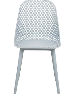 Set di 4 sedie da pranzo EMORY Azzurro