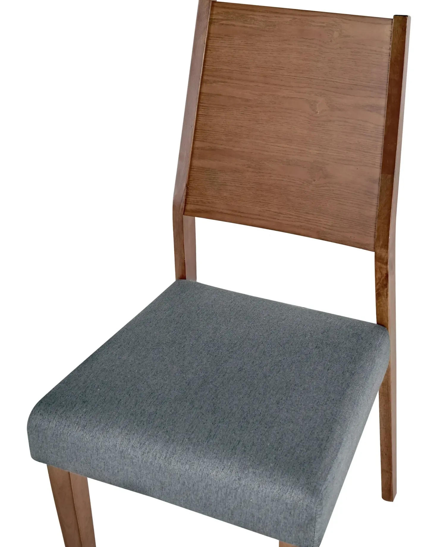 Set di 2 sedie da pranzo ELMIRA Legno Grigio