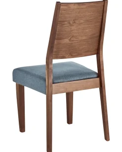 Set di 2 sedie da pranzo ELMIRA Legno Grigio