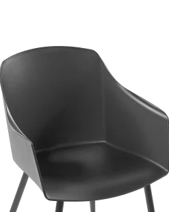 Set di 2 sedie da pranzo FONDA Nero