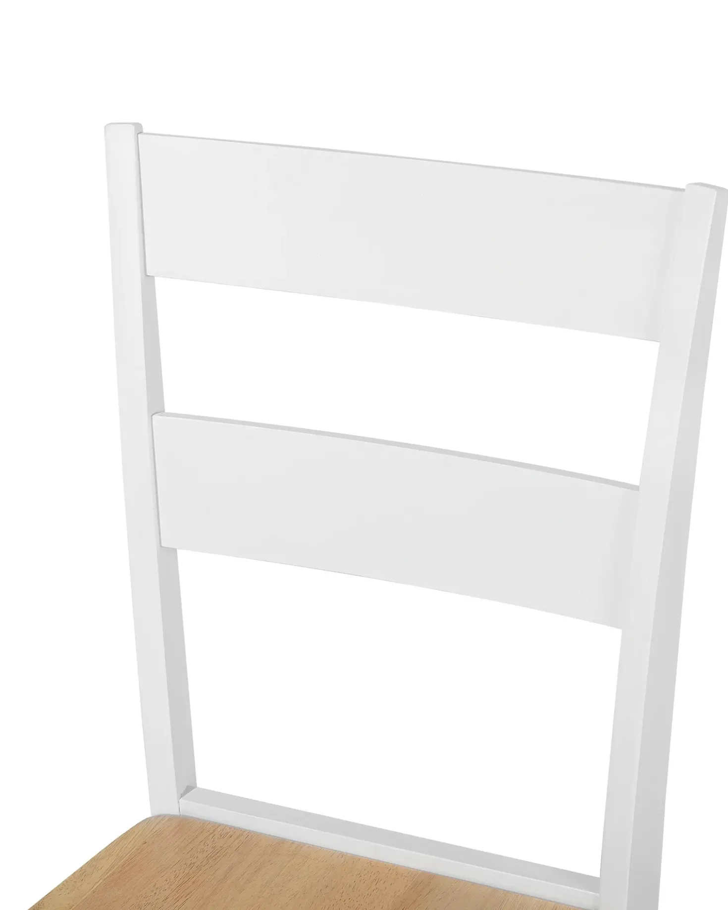 Set di 2 sedie da pranzo GEORGIA Legno Bianco