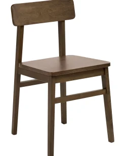 Set di 2 sedie da pranzo GORRE Legno Marrone scuro