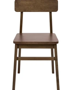 Set di 2 sedie da pranzo GORRE Legno Marrone scuro
