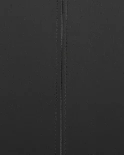 Set di 2 sedie da pranzo GREEDIN Pelle sintetica Nero