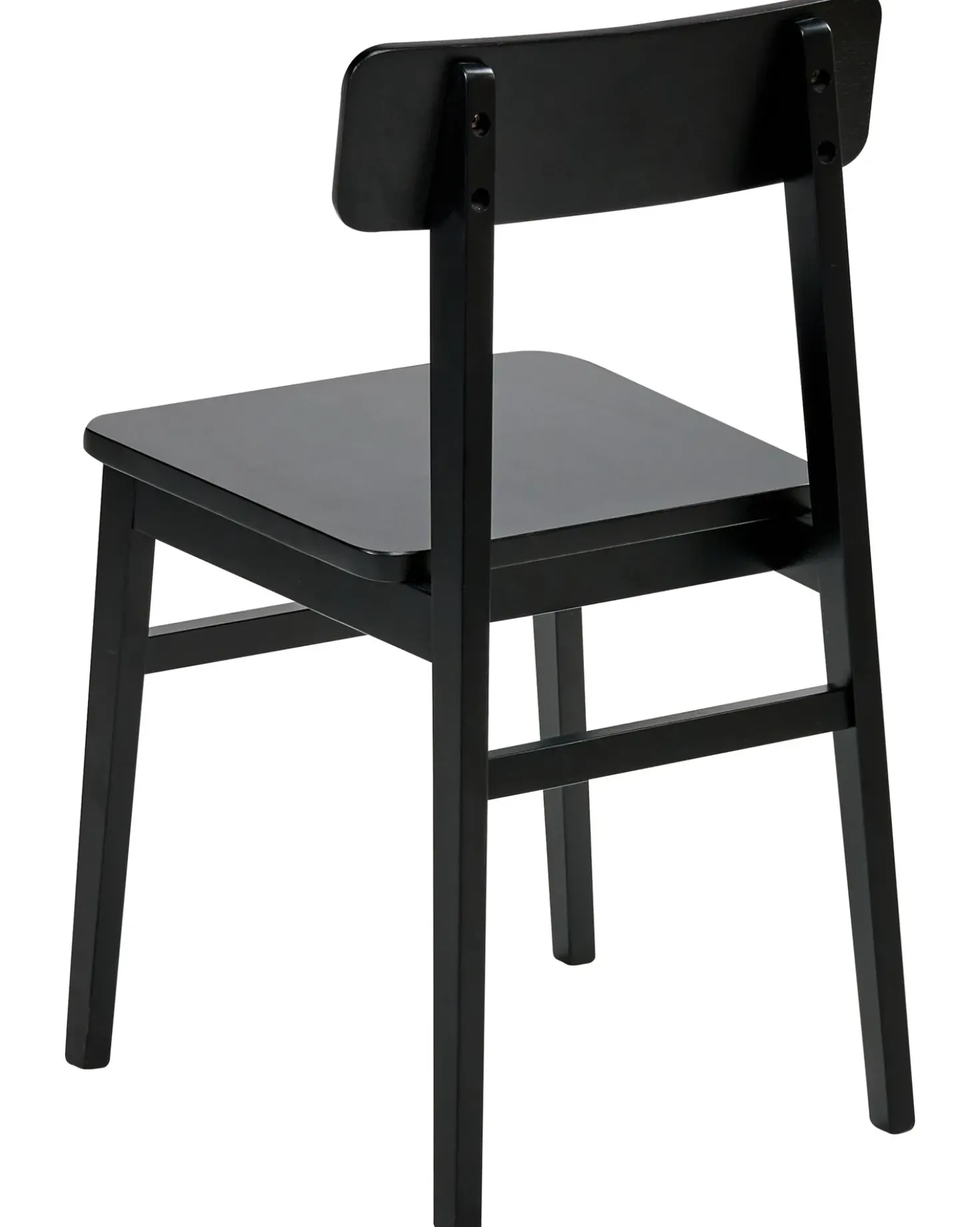 Set di 2 sedie da pranzo GORRE Legno Nero
